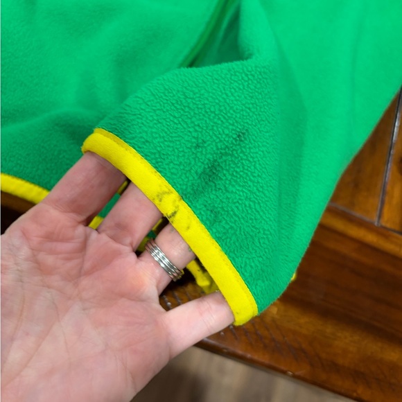 Green Oregon Ducks Fleece Jacket - Picture 5 of 7